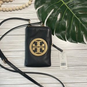 Tory Burch Black Leather Crossbody